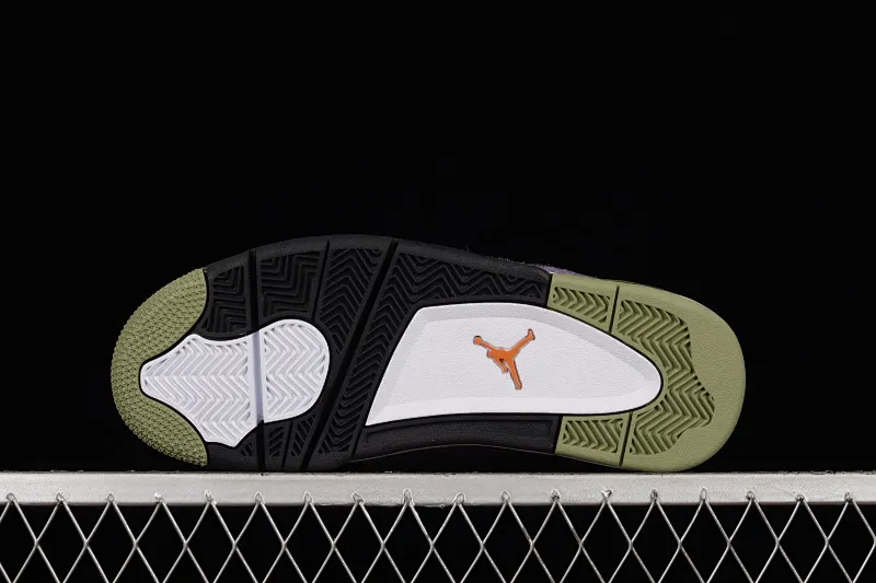 All categories Air Jordan Jordan series basketball shoes Air Jordan 4 Air Jordan 4 Retro "Canyon Purple" AJ4 Joe 4 purple suede basketball shoes AQ9129-500